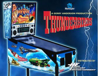 Thunderbirds Pinball Machine Special Price for Highway Customers