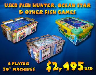 Used Fish Redemption Machines on Sale