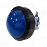 Big Dome Push Button Illuminated Set (63mm) - Blue