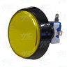 Flat Illuminated Push Button Set 60mm - Yellow