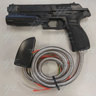 Time Crisis Point Blank Clone Gun with Harness- Air Type - Black - without sensor