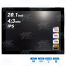 20.1 inch 4:3 Slimline Arcade LCD Monitor - 15khz 25khz 31khz up to 1600x1200