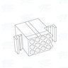 MOLEX 12 Way Plug Housing - 03-09-2122