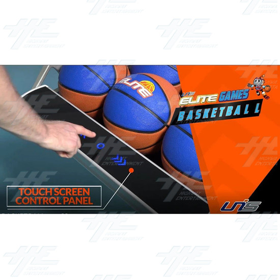 Elite Basketball -  Fitness Sports Machine - Basketball Elite - Touchscreen Controls
