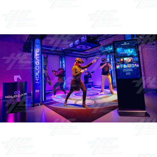 Hologate Arena - Compact Turnkey 4 Player VR Platform - HOLOGATE Upgrade Arena