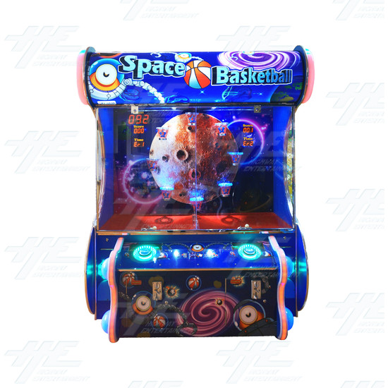 Space Basketball Match Arcade Ticket Redemption Machine - addScreenshot