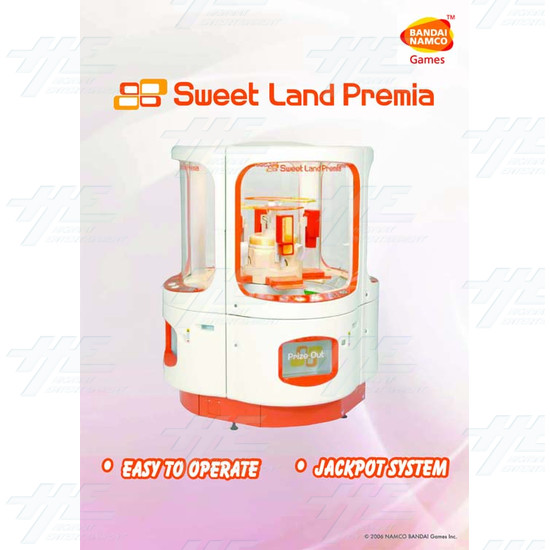 Sweet Land Premia Self Redemption Machine - Brochure pg 1