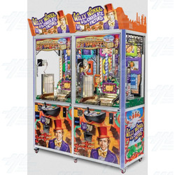 Willy Wonka 2 Player Coin Pusher Ticket Redemption Machine
