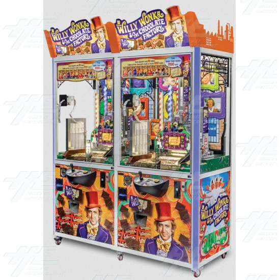 Willy Wonka 2 Player Coin Pusher Arcade Game - willy wonka 2