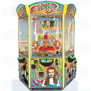 Wizard of Oz 3 Player Coin Pusher Arcade Game